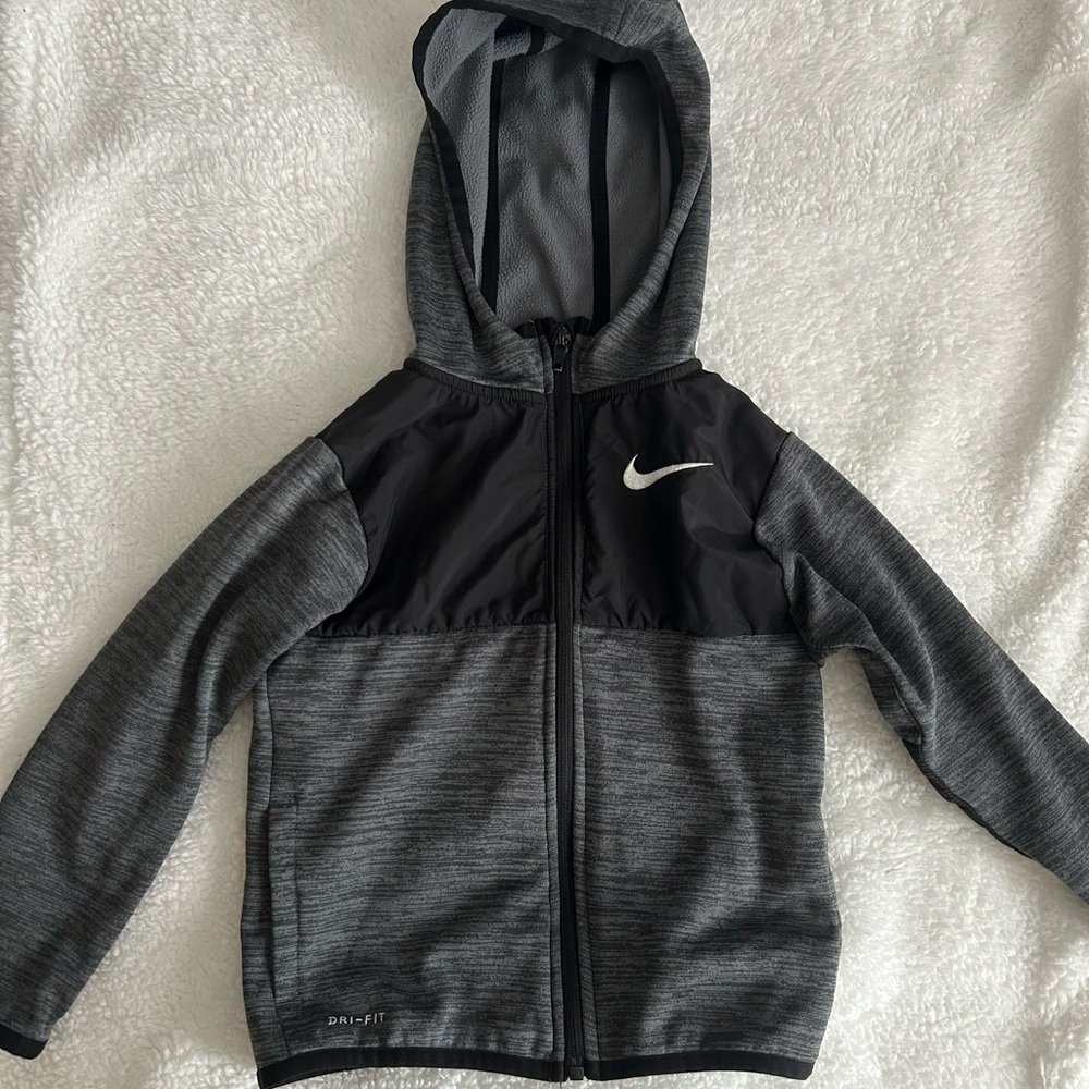 Nike Gray Fleece Jacket